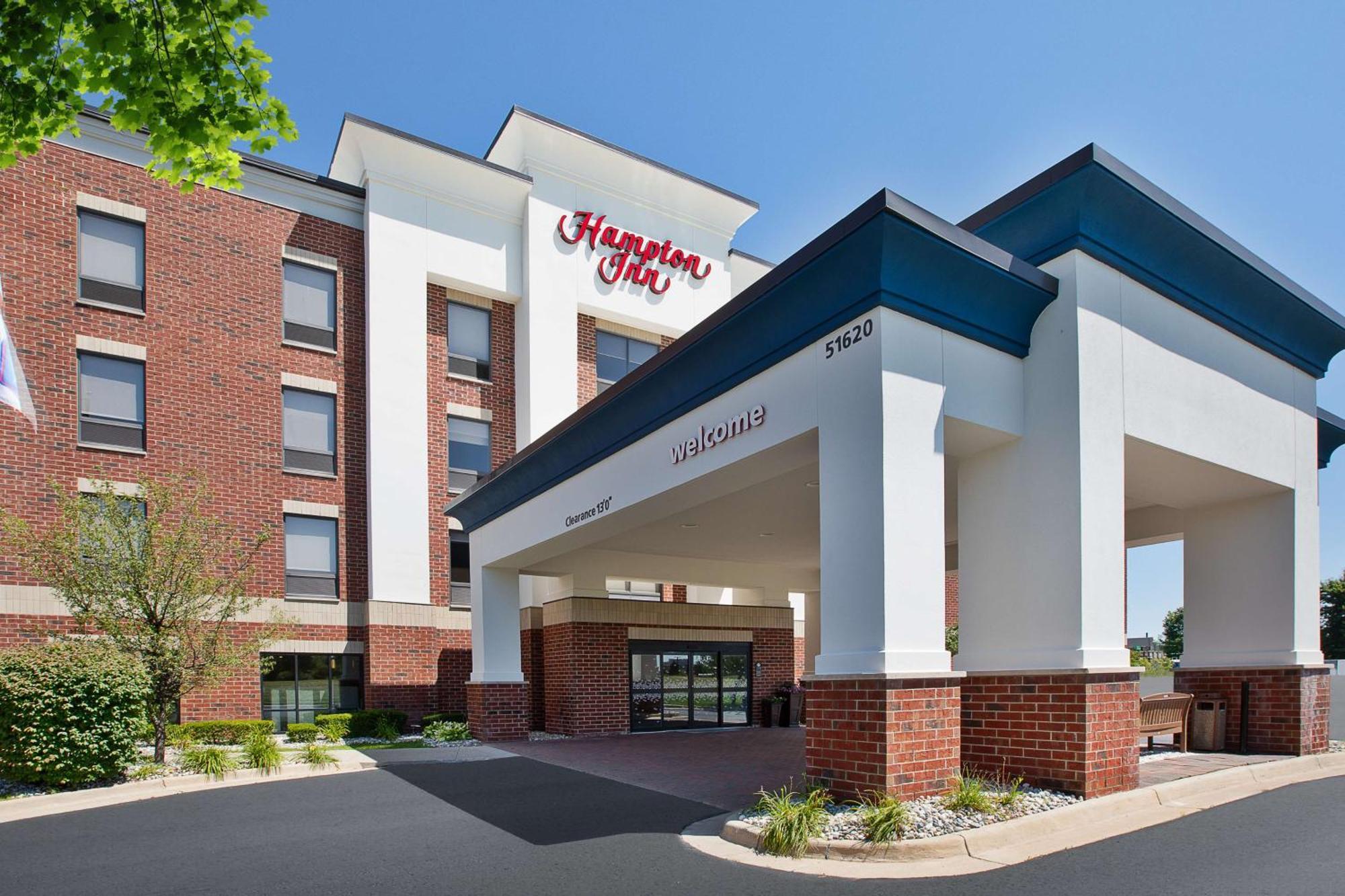 Hampton Inn Detroit - Shelby Township Shelby Twp Exterior foto