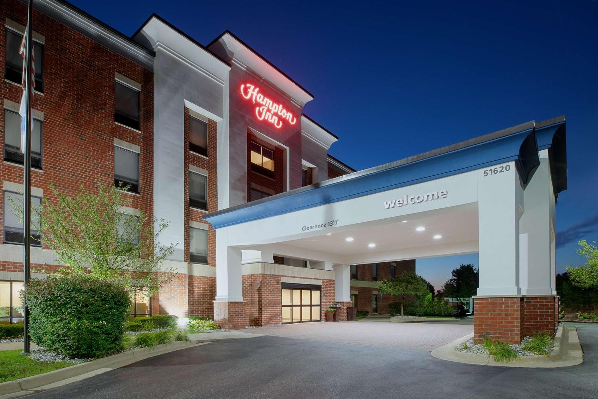 Hampton Inn Detroit - Shelby Township Shelby Twp Exterior foto